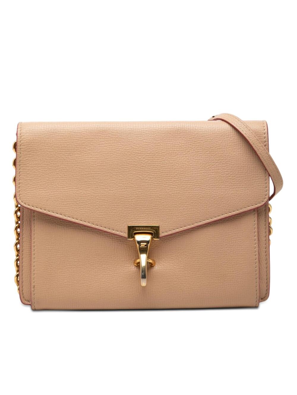 Burberry Leather Macken Crossbody Pre- #304457B34B